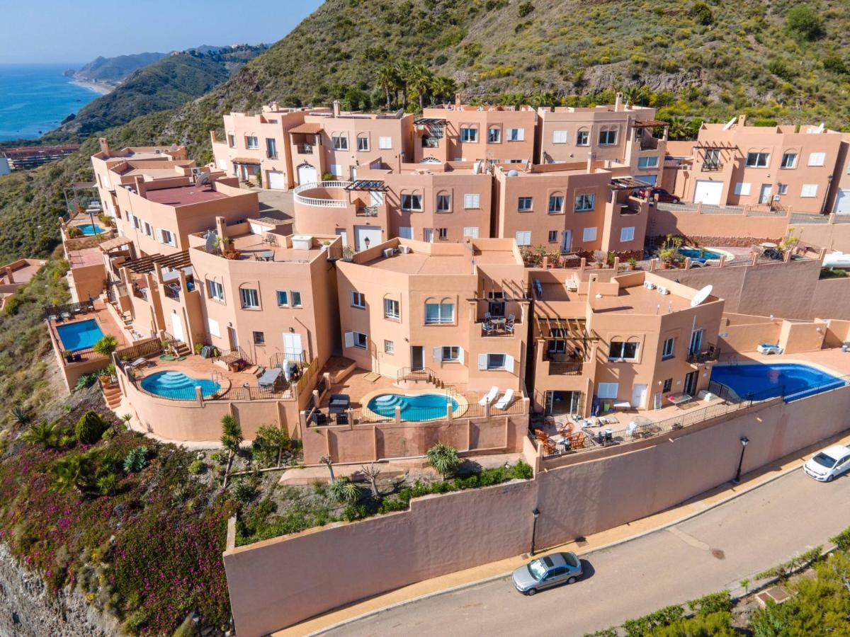 Chalet Con Vistas Al Mar Y Piscina Mojácar Exterior foto